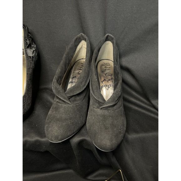 Size 10, Lot 2 pr - Rampage Stilettos, Rebel heels Black - Picture 10 of 12